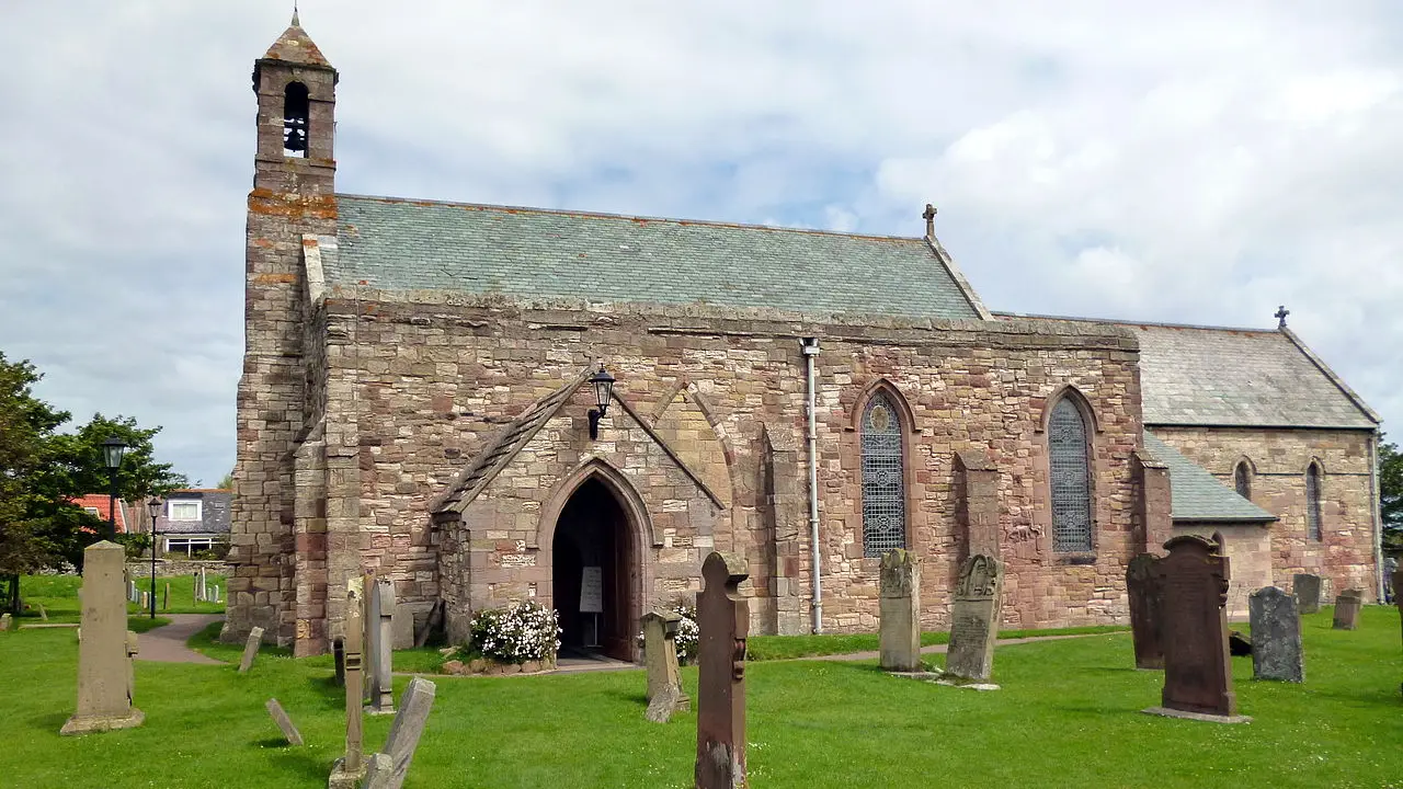 St Mary's church in Holy Island (also known as Lindisfarne).